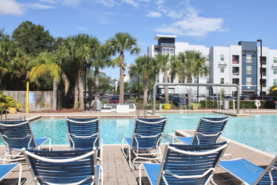 Resort style pool