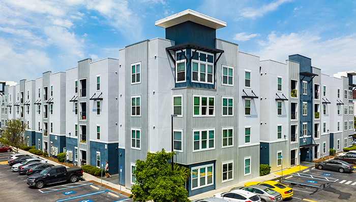 Townhome exterior