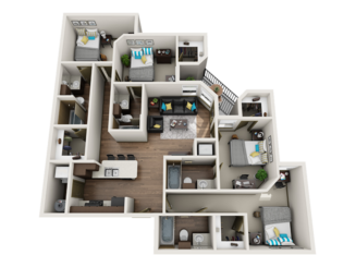 D2 Floor plan layout