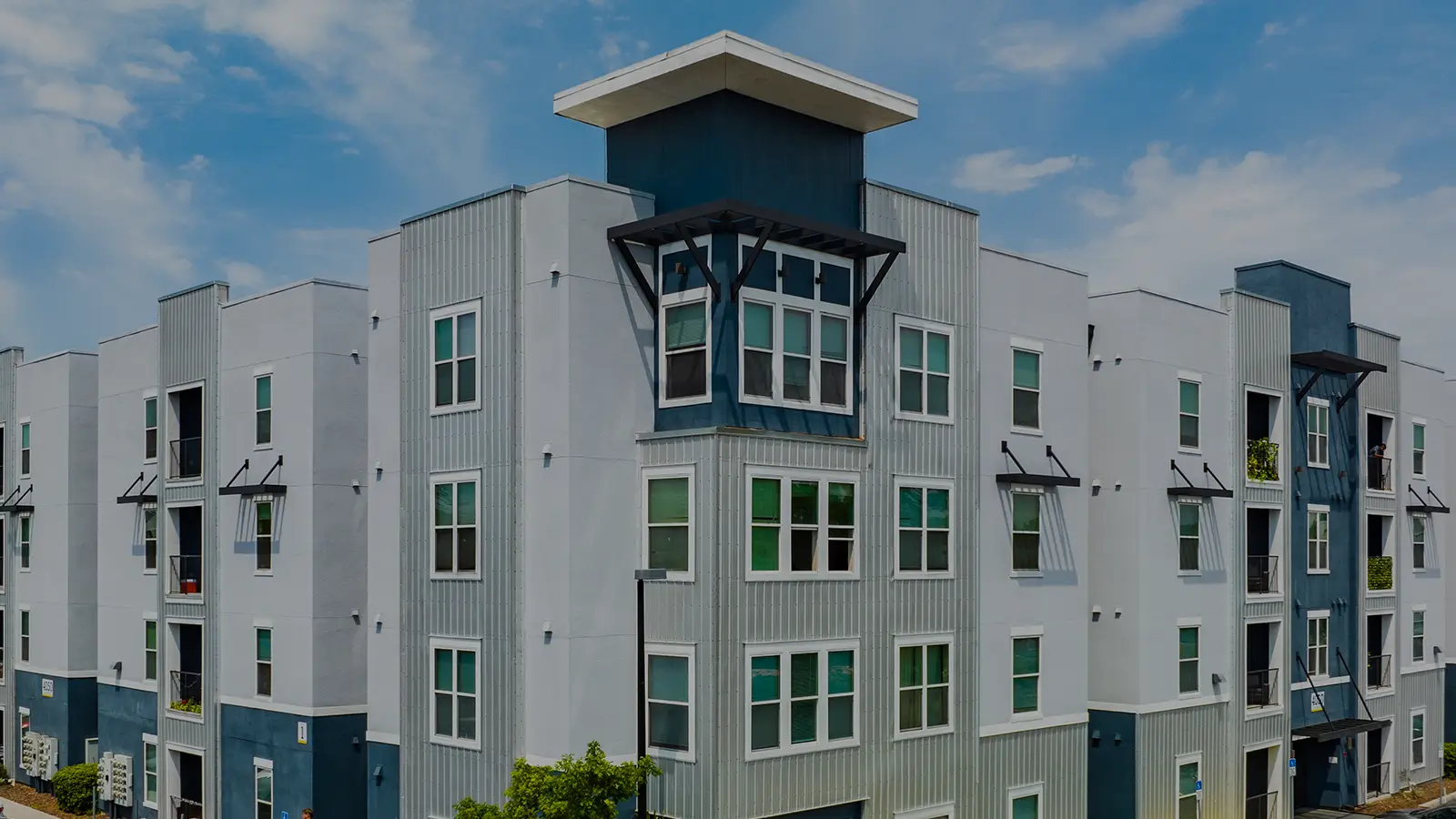 apartment building exterior