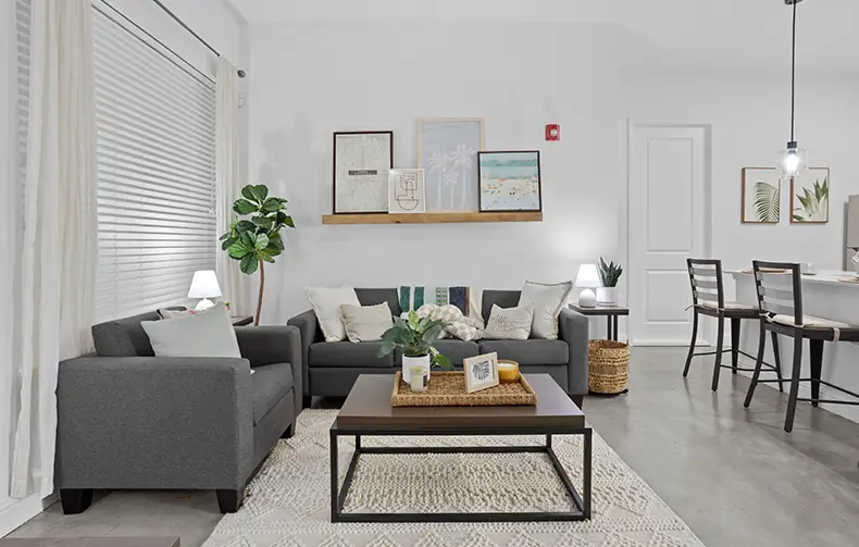 apartment living space